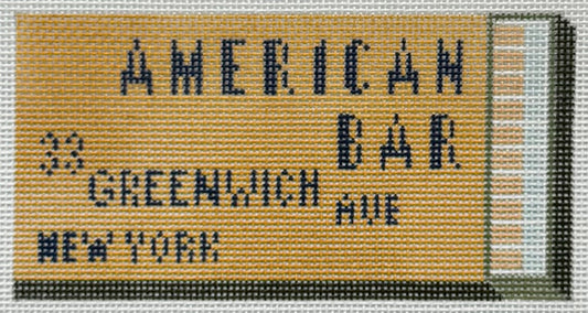 American Bar Matchbox